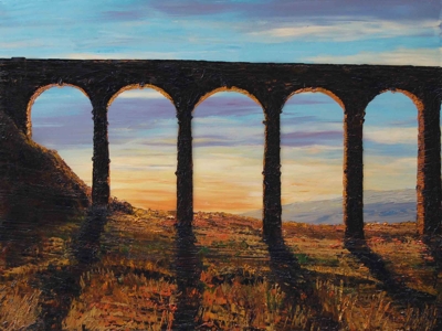 Ribblehead Viaduct at Sunset - David Starley