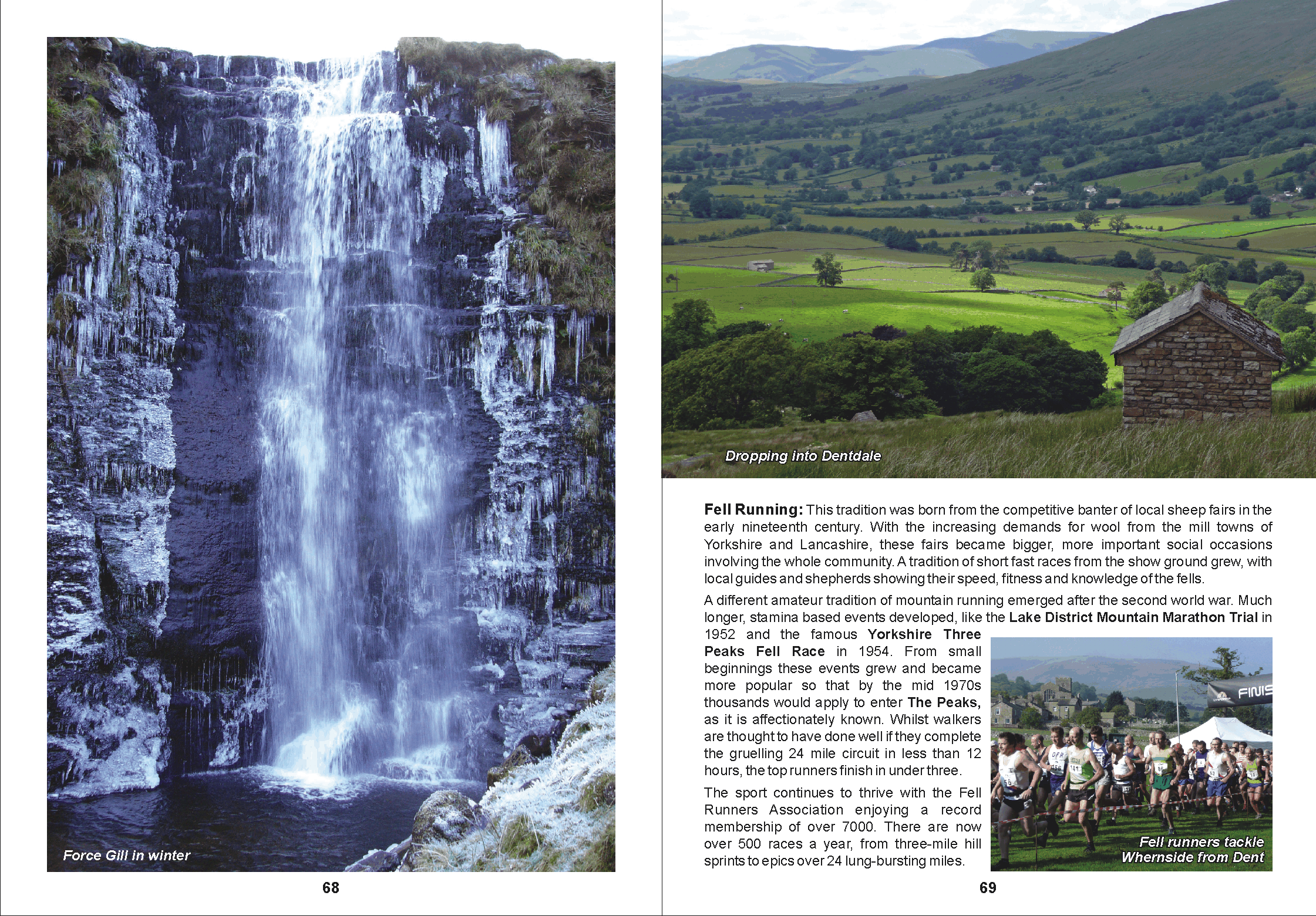 A Dales High Way Companion pages 68 and 69