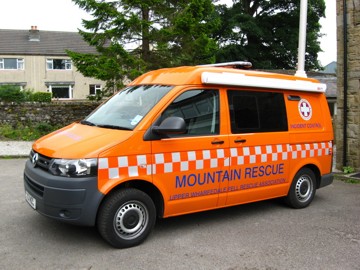 Upper Wharfedale Fell Rescue Teams new Incident Control Vehicle
