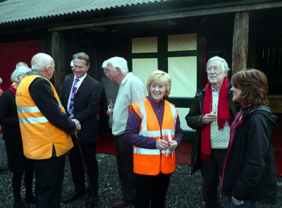 Filming of the Restoration Man at Settle Water Tower